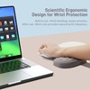 DeskSync Wrist Rest for Mouse, Memory Foam Wrist Support with