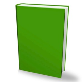 Book Sox Stretchable Book Cover: Jumbo Solid Green. Fits Most Hardcover Textbooks up to 9" x 11". Adhesive-Free, Nylon Fabric School Book Protector. Easy to Put On. Washable & Reusable Jacket.