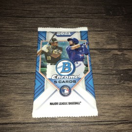 2021 Bowman Baseball-5 Card Pack-Factory Sealed--