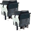 2-Pack HY12-9-3 Rocker Switch – DPDT 6-Pin 20A 125/250V (ON-Off-ON)