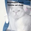 Cat Carrier Handbag Breathable Mesh Canvas Sturdy Soft Comfortable Traveling