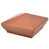 Myard Screw-Free Universal Fence Pyramid Top Cap fits Post 4