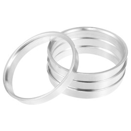 X AUTOHAUX 4 pieces 70.1 mm aluminium alloy car hub central rings 64.1 mm