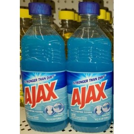 Ajax Lot Of 2 Ajax Multi Purpose Cleaner Fresh Bathroom 16.9oz.