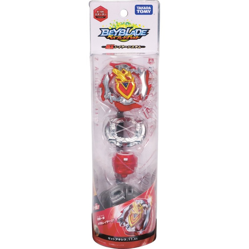 Beyblade Burst B-105 Starter Zet Achilles .11.Xt