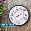 La Crosse 104-3056 Emperor Size 22-Inch Analog Dial Thermometer
