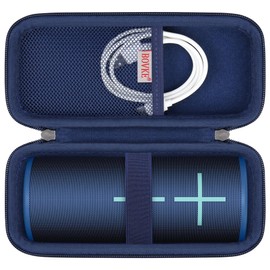 BOVKE Carrying Storage Case Holder Compatible with Ultimate Ears Boom 4 Portable Waterproof Bluetooth Speaker, Blue