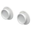 Tiger Tess, Towel Hook, White (Set of 2), 19x53x53mm