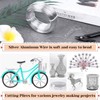 Yountiger Aluminum Wire, Wire Armature, Bendable Metal Craft Wire for