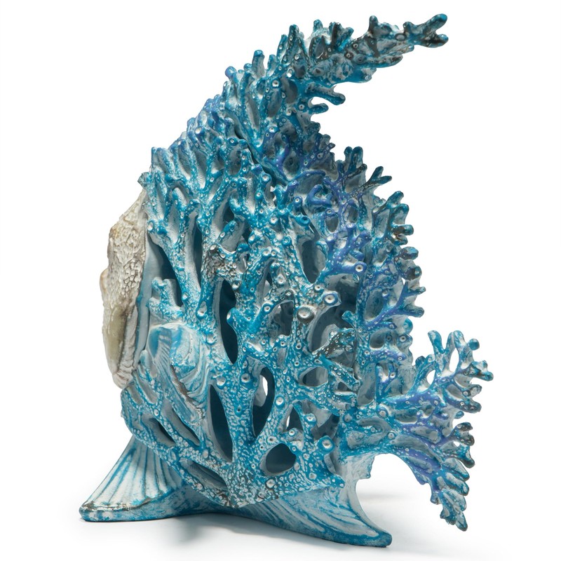 Hodao Coral Fish Figurines - Summer Sea Tropical Decor for