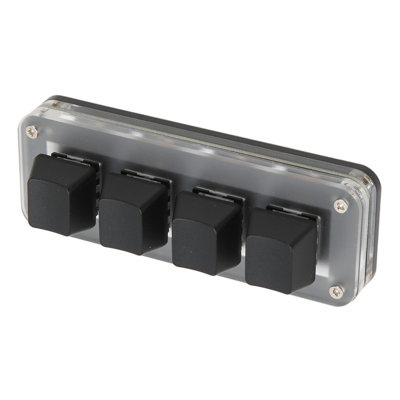 4 Fully Programmable Keys Mini Type C Wired One Handed