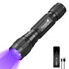 FandyFire 365nm UV Flashlight, 10W Single Mode Black Light Flashlight,