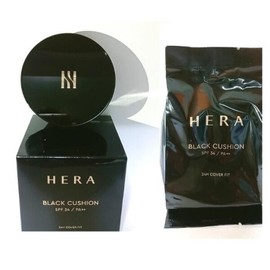 (New model) Hera Black Cushion Foundation 15g (SPF34) (main product + refill) - 17N1 / (신형) 헤라 블랙 쿠션 파운데이션15g(SPF34) (본품+리필) - 17N1