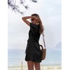 Ekouaer Women's Beach Dress Short Beach Tunic Summer Bikini Cover
