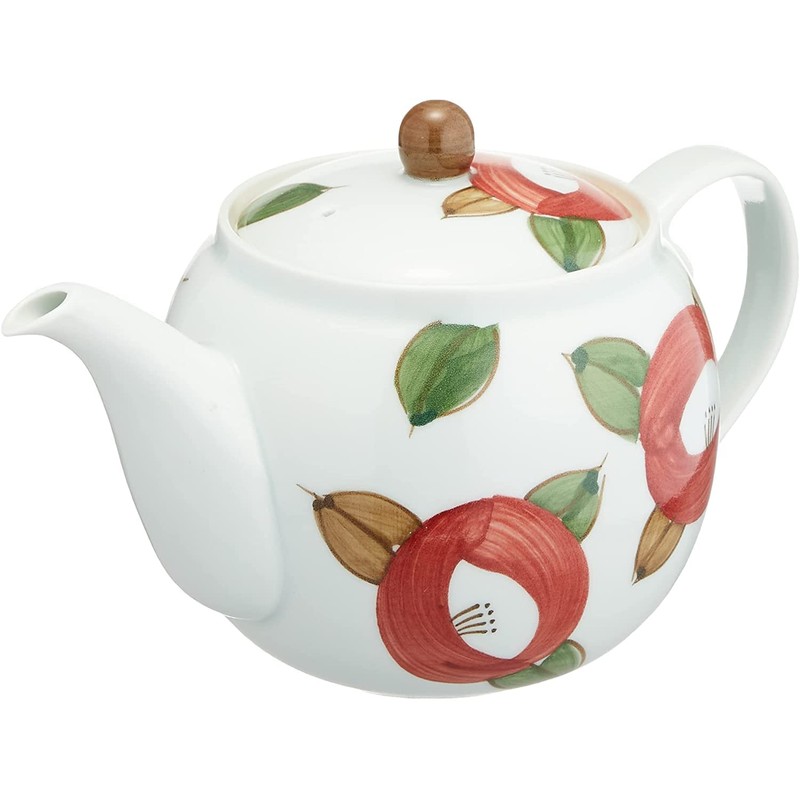 Round Camellias Super Stainless Tea Strainer Pot 60184 