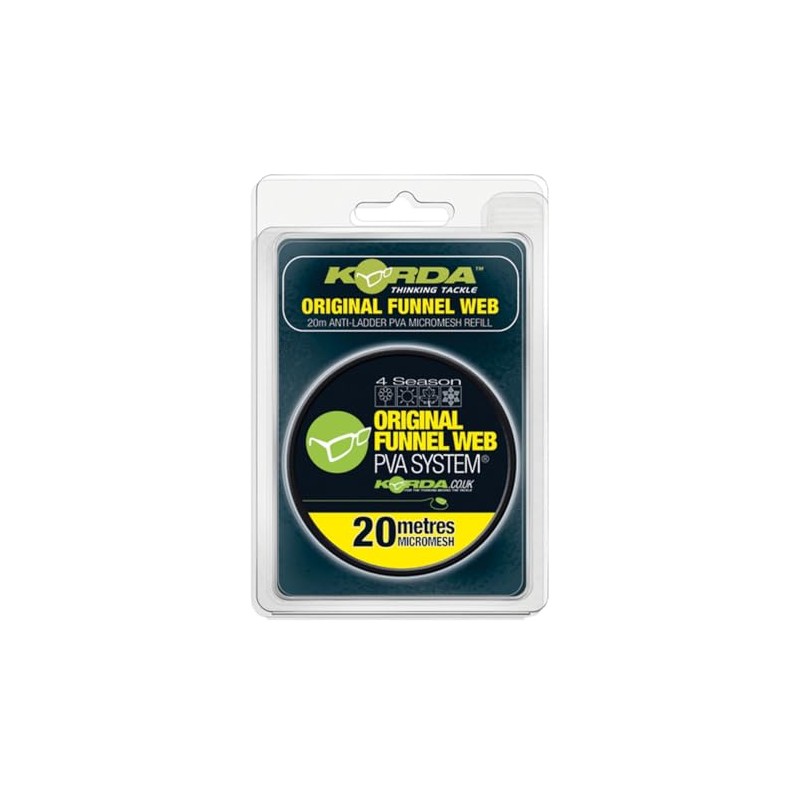 Korda Funnel Web PVA Refill 20m Micromesh Spool for Carp