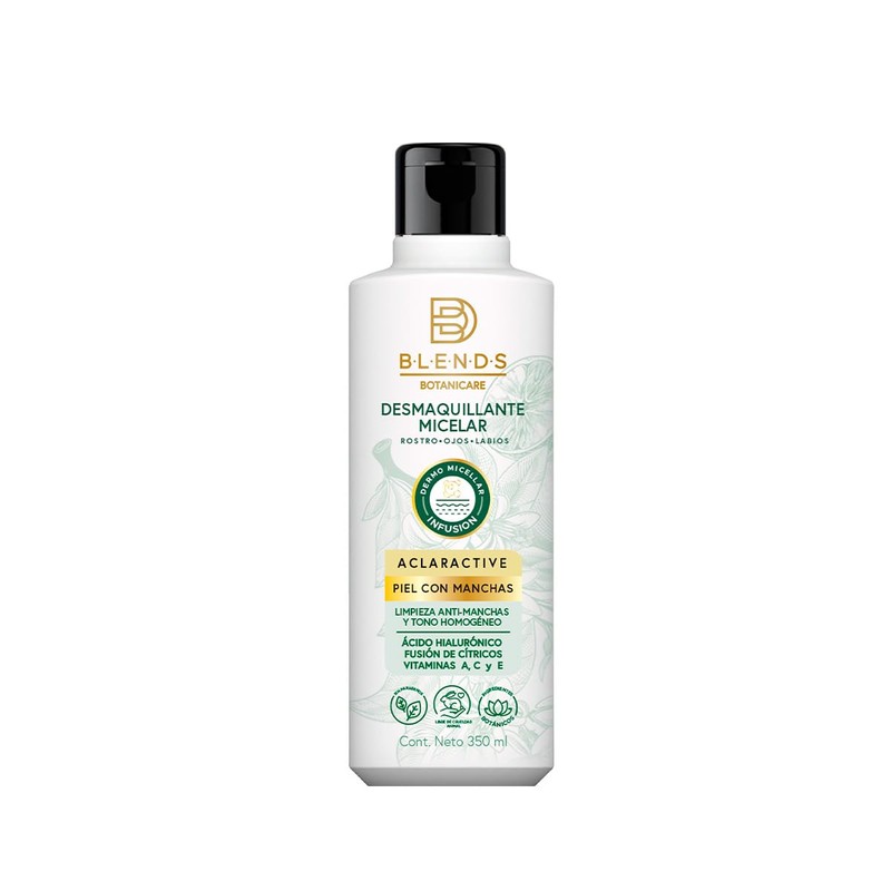 Blends Botanicare Desmaquillante Micelar Aclarante 350ml