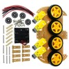 4WD Robot Smart Car Chassis Kits Car with Speed Encoder