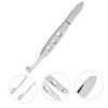 Healvian Eyelid Massage Tweezers Gland Expressor Stainless Steel Non-slip Handle