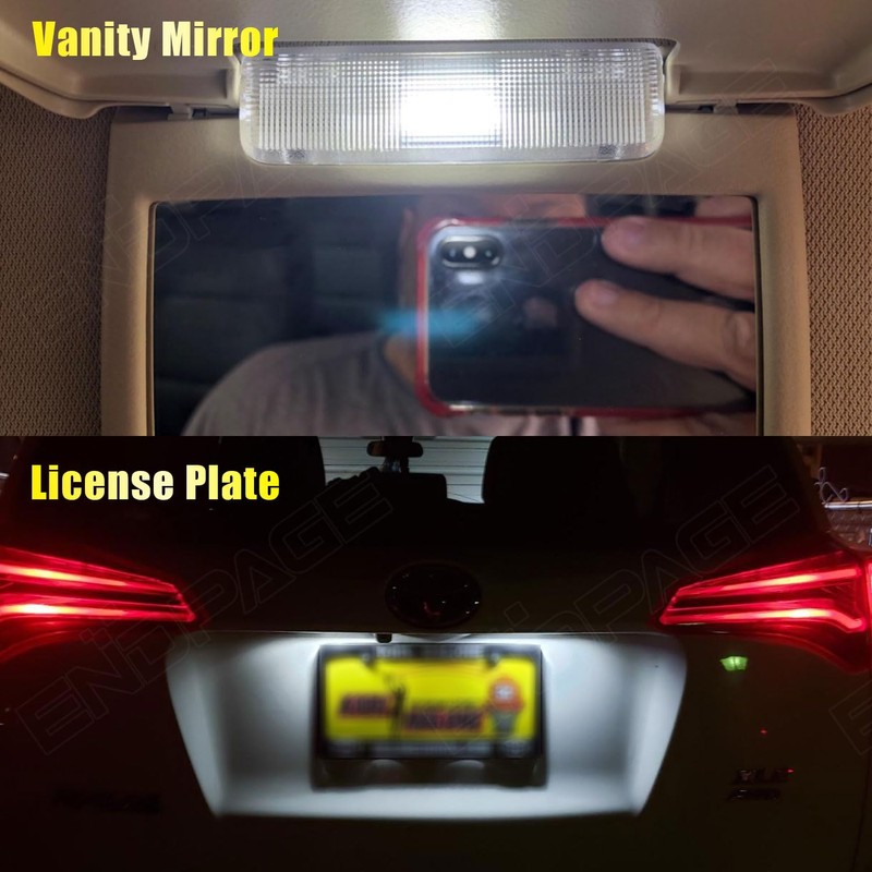 ENDPAGE 15-Pieces Flex Interior LED Light Kit for Ford Flex