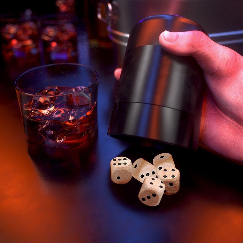 9 Wooden Dice, Gaming Dice, Dice Dice, Gaming Accessories, Lightweight