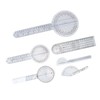 6PCS Medical Goniometer Set 6 8 10inch Multifunction Joint Goniometer