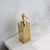 BGL Soap Dispenser Square Lotion Soap Dispenser, 304 Stainless Steel