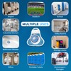 Urinal Cakes for Men Bathroom,12 Pack Urinal Screen Deodorizers, Up