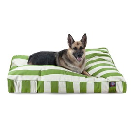 Majestic Pet Rectangle Large Dog Bed Washable – Non Slip Comfy Pet Bed – Dog Crate Bed with Removable Washable Cover – Dog Kennel Bed for Sleeping - Dog Bed X-Large Breed 50x42x5 Inch – Sage Green