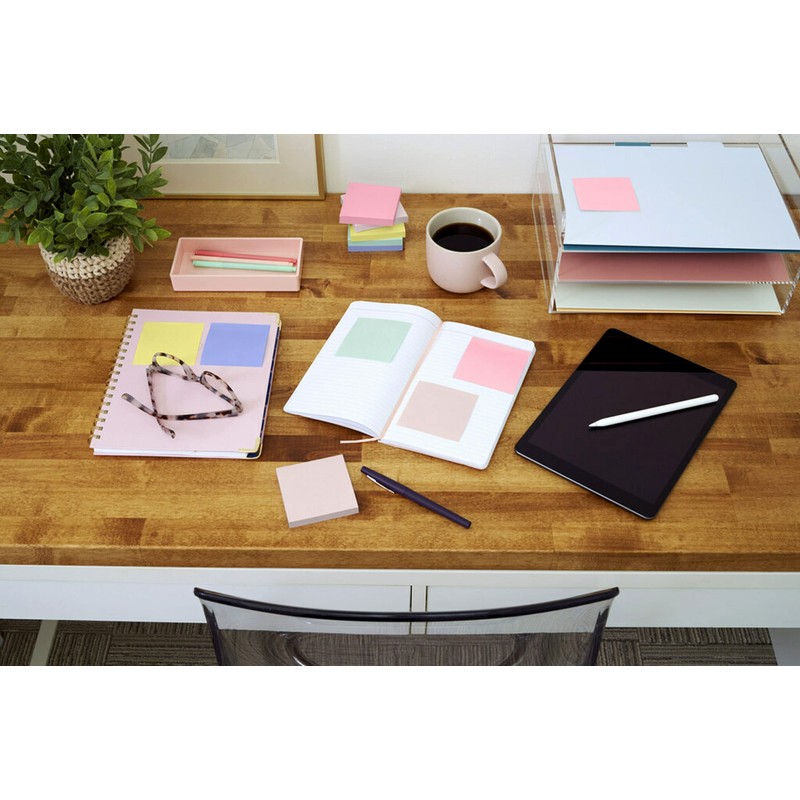 Post-it Greener Notes, 4x6 in, 5 Pads, America's #1 Favorite