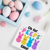 Easter Decor Rustic Oh for Peeps Sake Wooden Sign Easter