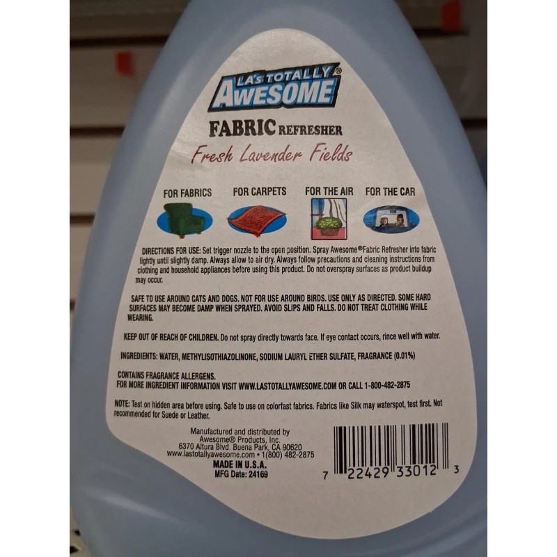 LA's Totally Awesome Products 2 Bottles NEW Lavender Fresh Scented