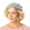 Rolled Edge Summer Beret Seeberger women´s beret summer beanie (One
