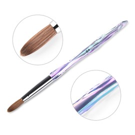 KADS Nail Symphony Acrylic Brush, Nail Art Brush, Scalp Nail Brush, Nail Art Dedicated Brush, Acrylic Nail (6#)