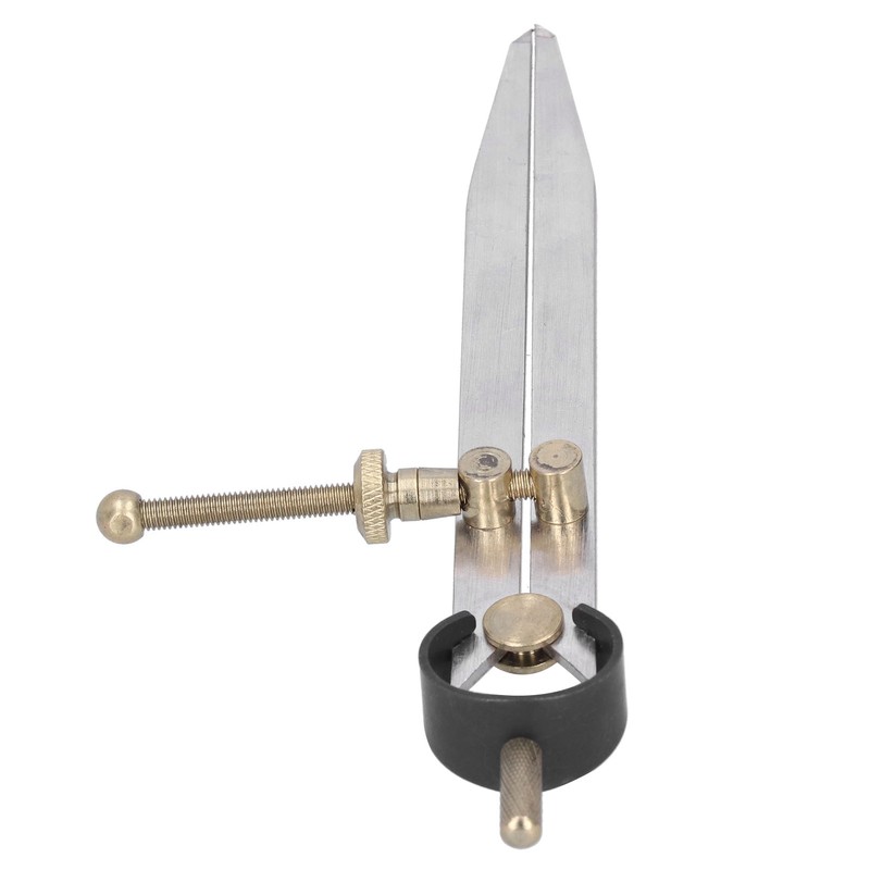 Spacing Gauge Adjustable Wing Divider Leather Craft Drawing Compasses Woodworking