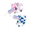 CLUB GREEN Gender Reveal Confetti Push POPS, Multi, 15 x
