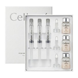 쎌루메 이씨엠 ECM 앰플 프로그램 3주분X1박스 (박스당 액티베이터3개 + 하이드로젤 3개) Cellume ECM Ampoule Program 3 Weeks x 1 Box (3 Activators + 3 Hydrogel per Box)