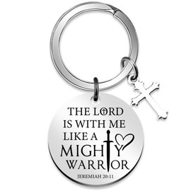 Yaxkvapu First Communion Gifts for Boys Girls Cross Keychain for Men Faith Gifts for Women Men Christian Keychain God Gifts for Women Baptism Gift Keychain