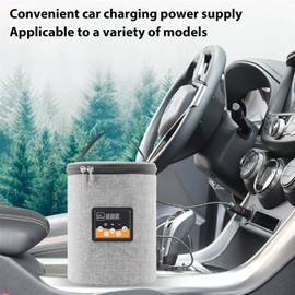 Bottle Warmer for Baby Milk,Portable Bottle Heating Bag Car Multi-Functional Bottle Food Warmer Water Warming Bag On The Go Bottle Warmer at Home Or Travel,Temperature Adjustable,3.8L