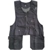 Tiger Trends Men Work Vest Pockets Utility Vest Tool Pockets