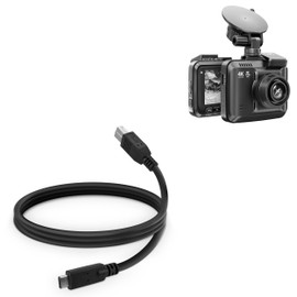 BoxWave Cable Compatible with Rove R2-4K Pro Dash Cam - DirectSync - USB B to USB 3.1 Type C, USB B to C Sync Cable - 3ft - Black