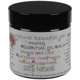 Mums Muscle Rub 60ml, Natural Massage Balm, Ideal Gift for Mother