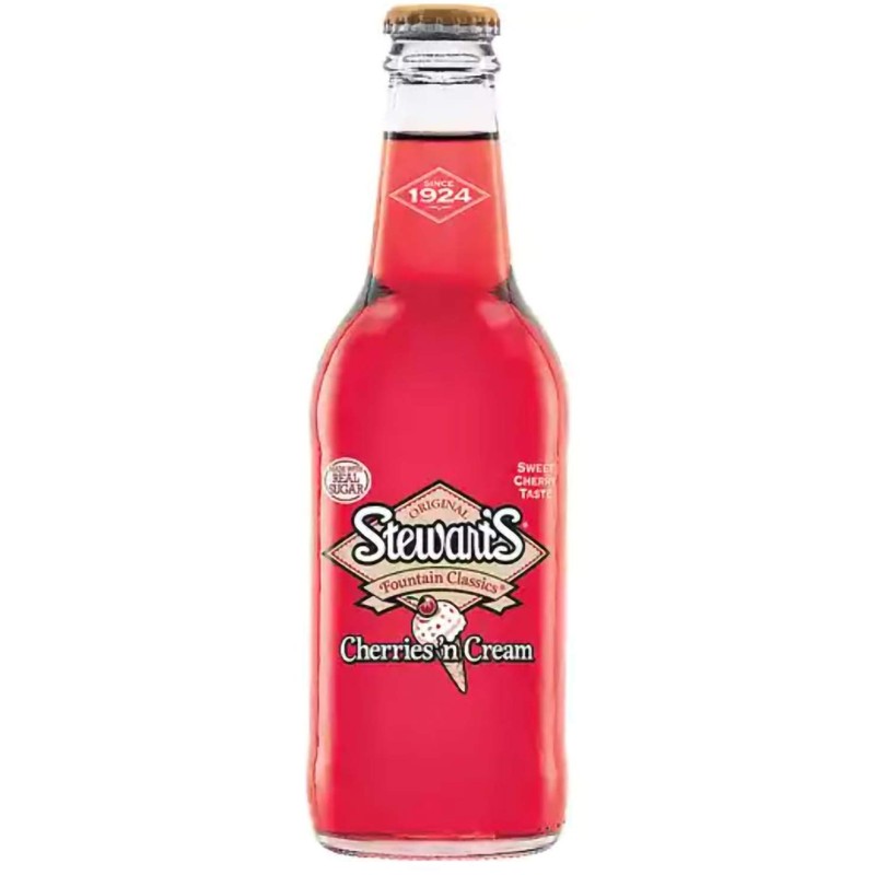 Stewarts 12 oz Glass Bottle Soda (6 Pack Total of