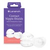 Lansinoh Contact Nipple Shields for Nursing Mothers, Ultra-Thin Soft &