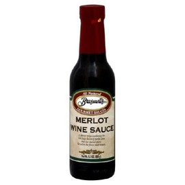 Braswell's Merlot Wine Sauce 9.5fl.oz (Pack of 2)