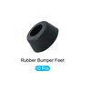 METALLIXITY 10pcs Rubber Bumper Feet 25x12mm Round Leg Pads Floor