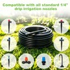 Thiswing 200FT Drip Irrigation Tubing for 1/4" Drip Irrigation System