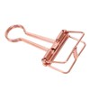 50Pcs Hollow Binder Clips Metal Paper Binder Clips for Documents