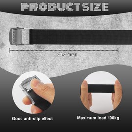 Pack of 10 lashing straps, lashing straps, 25 mm x 1 m, lashing straps with clamping lock, for bicycles, trolleys and motorcycle suitcases, sack truck, complies with DIN EN 12195-2