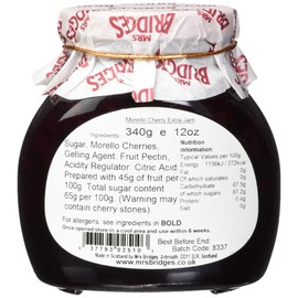 Mrs Bridges Morello Cherry Preserve, 12 Ounce (Pack of 3)
